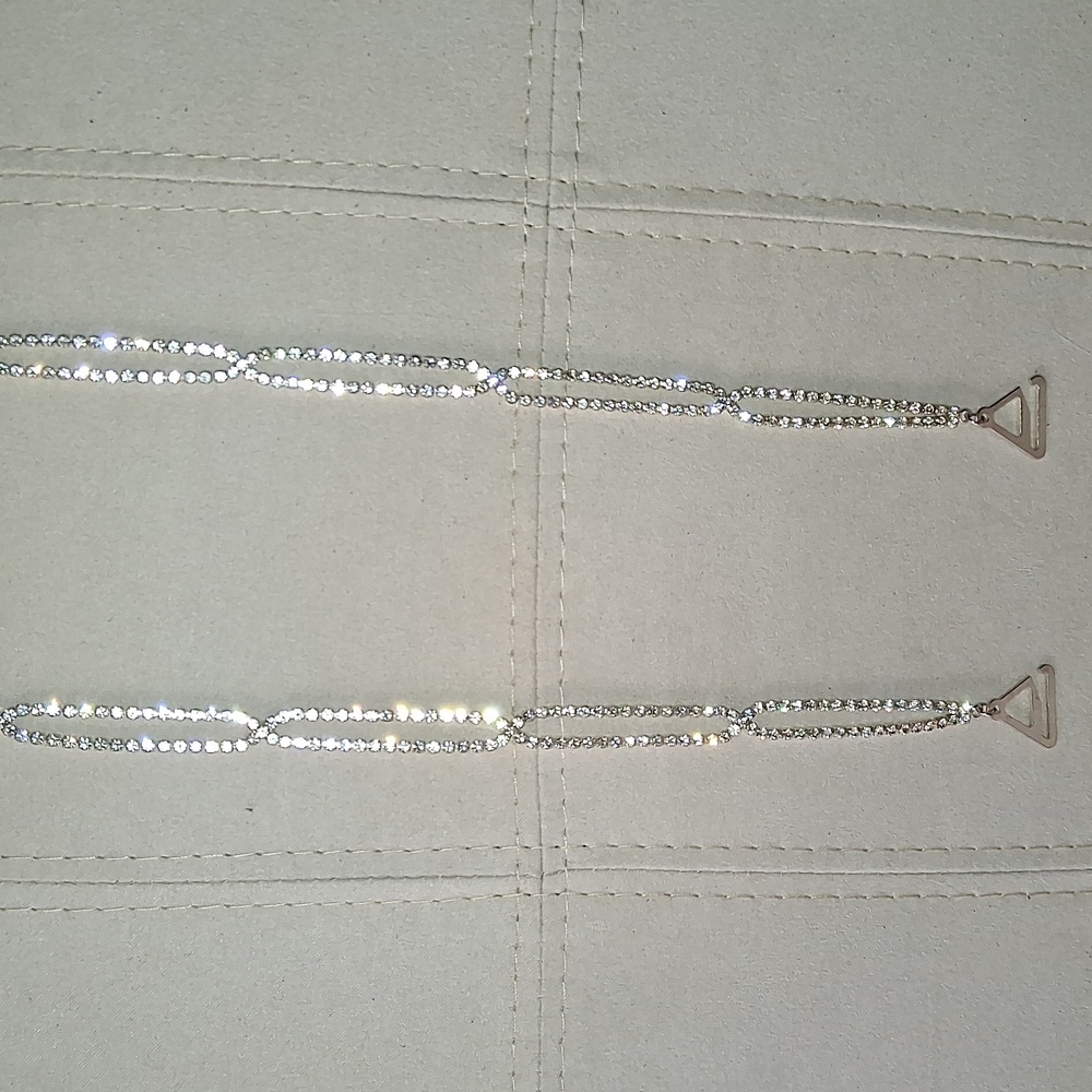Rhinestone Bra Straps